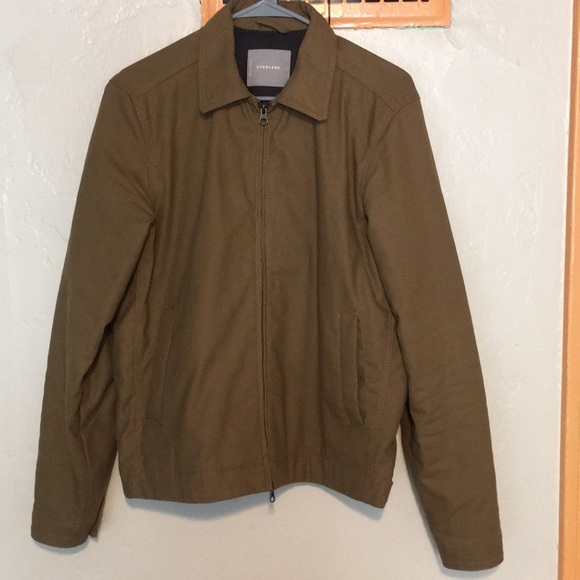 filled canvas jacket